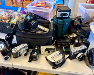 Vintage Cameras, lenses and gear