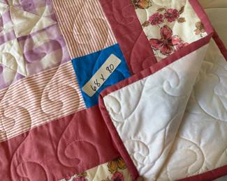 Finished quilt - 68” x 80”
