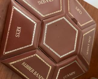 Vintage desk organizer