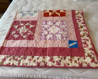 Finished quilt - 68” x 80”
