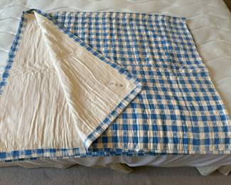 Finished quilt 88” x 76”