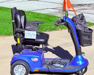 LIKE NEW - only used a couple times. Great scooter with battery pack. 