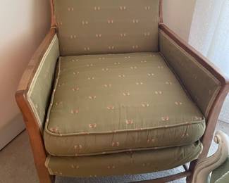 Upholstered arm chair