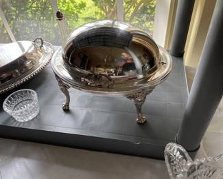 Silver plate dome server