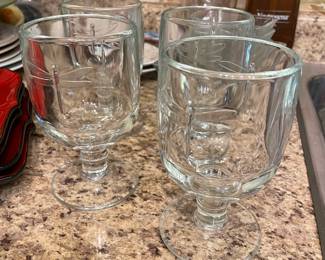 Dragonfly heavy goblets