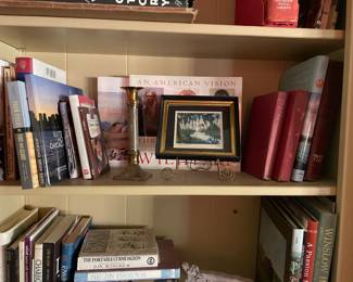 Fantastic selection of books - military, fashion design, cookbooks …