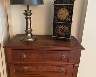 Eastlake Victorian three drawer chest