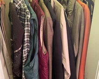 Men’s jackets and coats