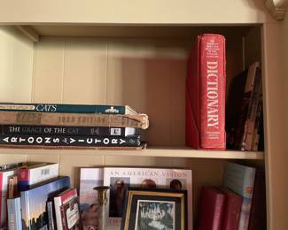 Fantastic selection of books - military, fashion design, cookbooks …