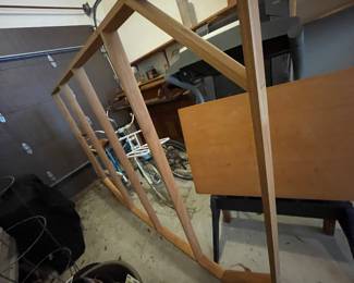 Extra large stretcher for canvas