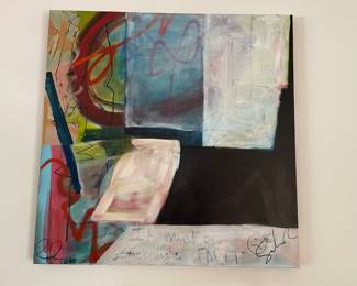 Local artist oil on canvas