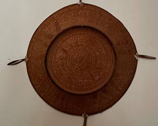 Large African wall basket 