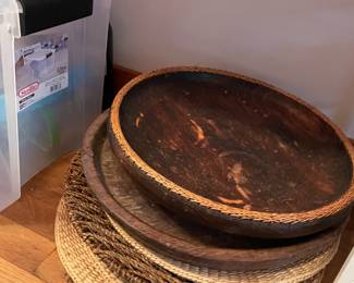 Pantry: large serving trays