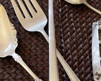 Wallace silver plate ladle