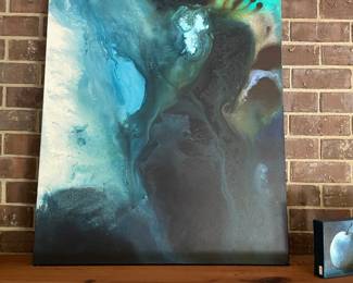 Local artist oil on canvas