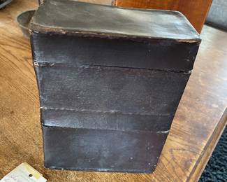 Leather box