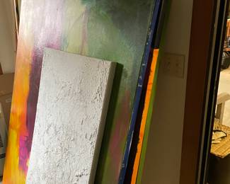 Large used canvas for re-use