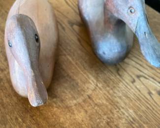 Wooden ducks - local artist