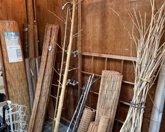 Window shades and natural materials