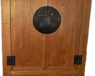 One of two Asian cabinets