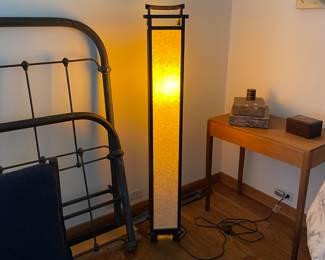 Japanese floor lamps with Cambridge (not paper) shade