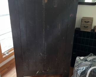 Primitive, rustic cabinet