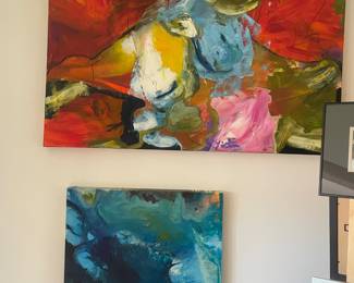 Original oil on canvas - local artist