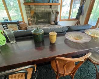 Beautiful long primitive table