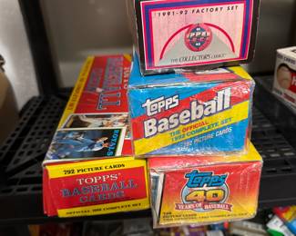 Sports cards of all kinds. Sets, packs, individual