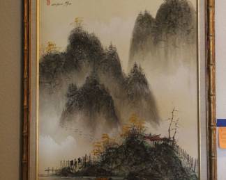 Vintage Original 3D Oil Painting - Chen Mao