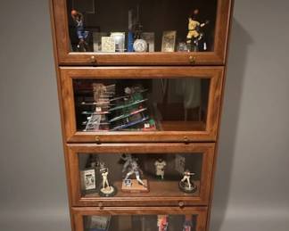 Vintage Baseball Memorabilia Display Cabinet 5 hero