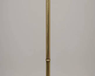 Brass Floor Lamp with Frosted Glass Shade 3 hero