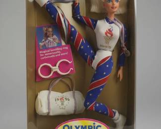 1996 Atlanta Olympic Gymnast Barbie Doll 9 hero