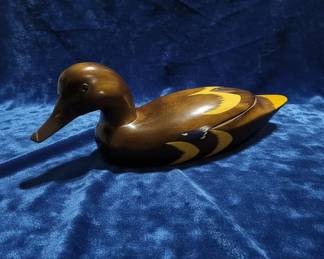 Vintage Wooden Duck Decoy 32 hero