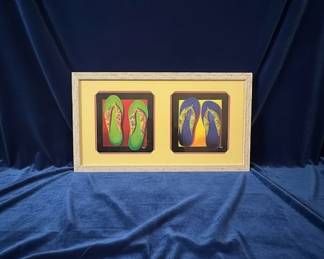 Framed Art Print of FlipFlops 6 hero