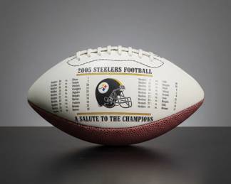 2005 Pittsburgh Steelers A Salute to the Champions Football 6 hero