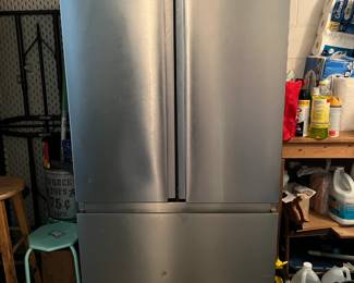 Available for presale. Hisense French Door Refrigerator. Text Sara at 407-448-3093 if interested.   See more photos/details here:  https://www.facebook.com/marketplace/item/2015920275833134/