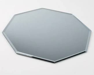 Beveled octagon mirrors - Large 12", Small 10"