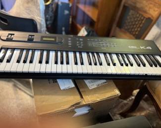Keyboard with stand