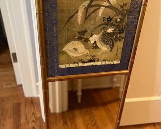 Asian mirror, H 42", W 17"