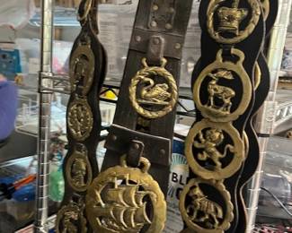 Vintage solid brass equestrian decor
