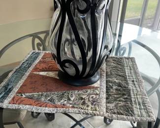 wrought iron decor