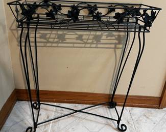 Wrought iron table