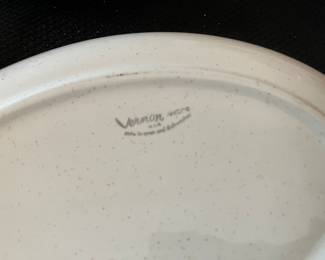 Vintage Vernon Ware  Tickled Pink Dishes