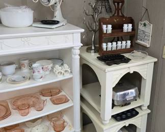 Side Tables with matching coffee table not pictured