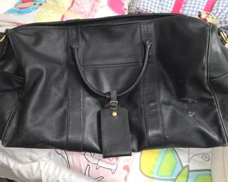 Coach Leather Duffle