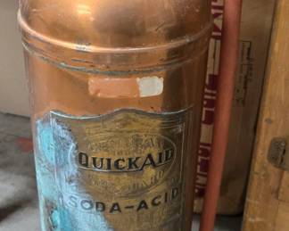 Copper & Brass fire extinguisher