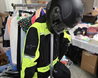Alpinestars Tech-Touring jacket & Bell Helmet both on Like New condition