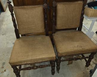 Vintage Antique chairs (need to be upholstered)