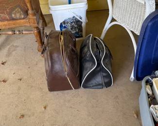 Bowling ball and bags